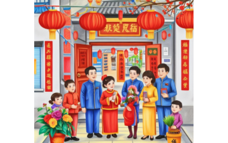 小區春節布置方案